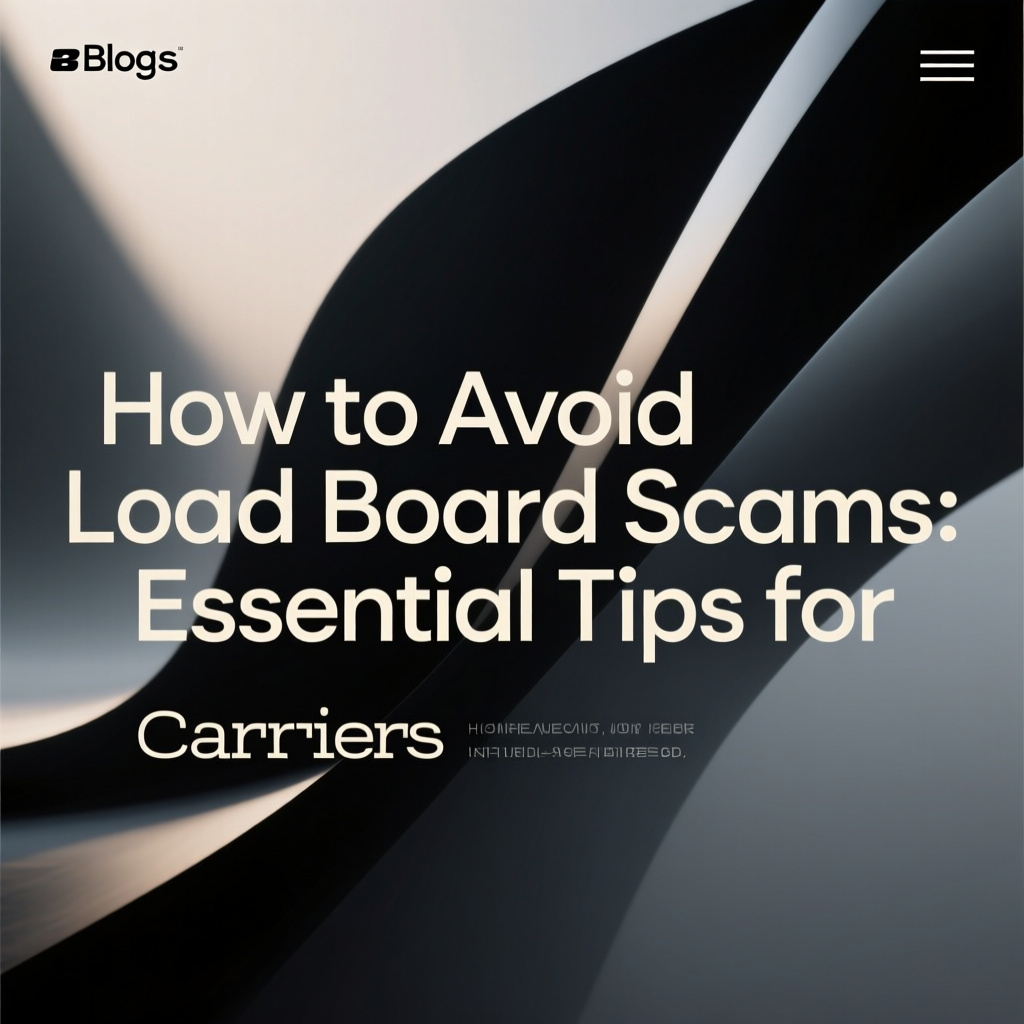 How to Avoid Load Board Scams: Essential Tips for Carriers
