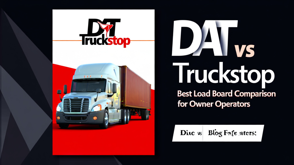 DAT vs Truckstop: Best Load Board Comparison for Owner Operators