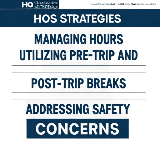 Advanced HOS Strategies: Managing Hours, Utilizing Pre Trip and Post Trip Breaks, and Addressing Safety Concerns